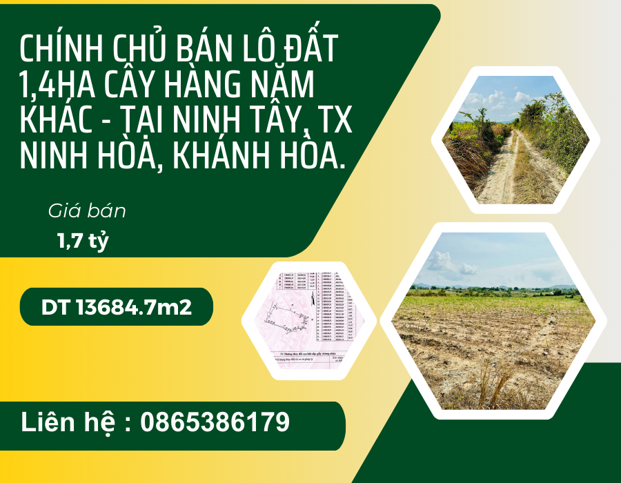 https://infonhadat.com.vn/chinh-chu-ban-lo-dat-1-4ha-cay-hang-nam-khac-tai-ninh-tay-tx-ninh-hoa-khanh-hoa-j38651.html