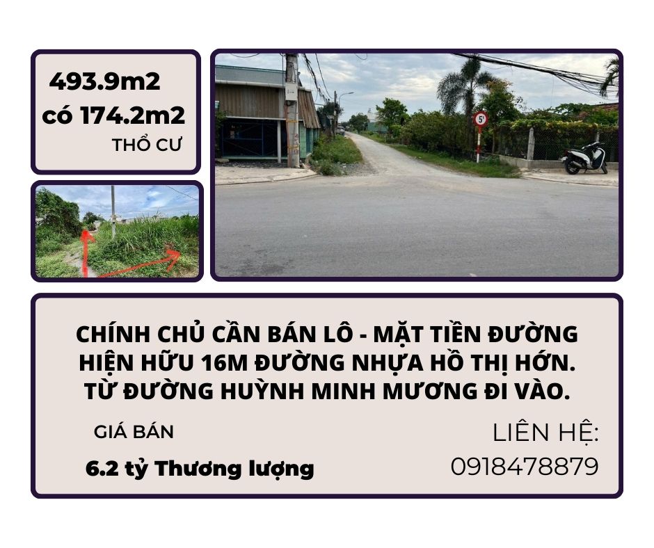 https://infonhadat.com.vn/chinh-chu-can-ban-lo-493-9m2-10x50-co-174-2m2-tho-cu-mat-tien-duong-hien-huu-16m-duong-nhua-ho-thi-hon-tu-duong-huynh-minh-muong-di-vao-j39474.html